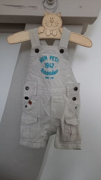 Salopette short neuve