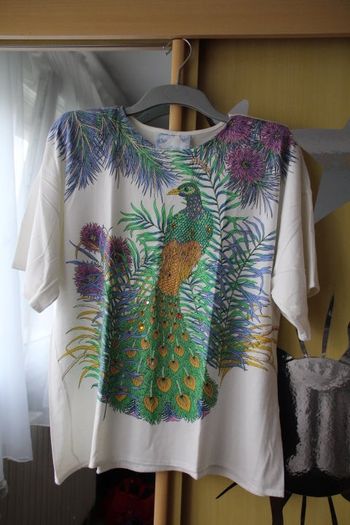 T-Shirt Blanc Motif Pan