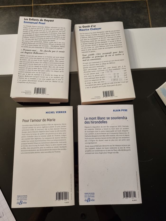 Lot de 4 livres  terre de poche - photo numéro 2