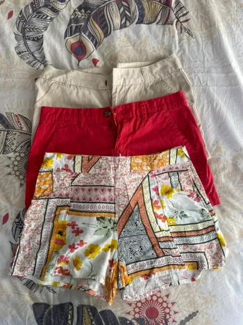 Lot de 3 shorts femme
