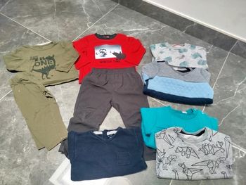 Lot vêtements bebe garçon 24 mois
