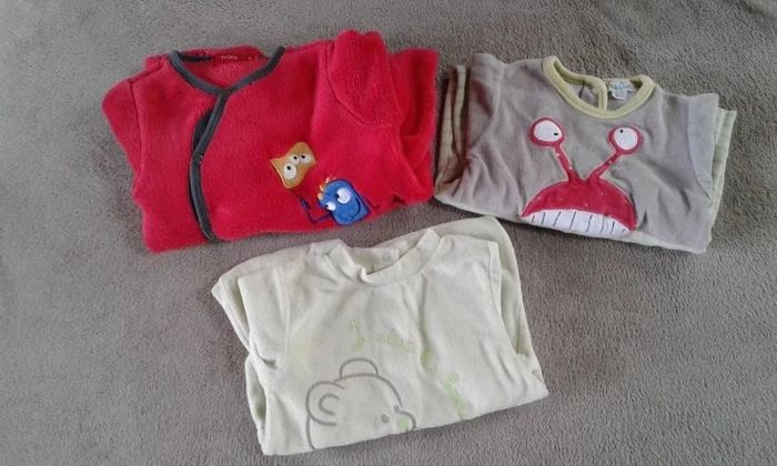 Lot de 3 pyjamas garçon 9mois