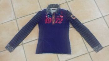 Polo manche longue original 14ans