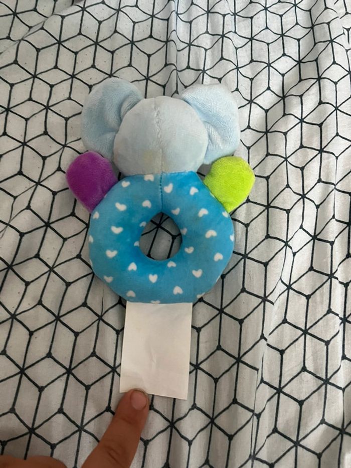 Hochet éléphant - photo numéro 3