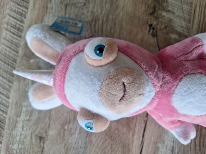 Peluche Lapin crétin - licorne - neuve - photo numéro 3