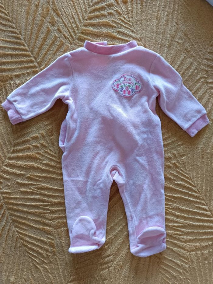 Grenouillère velours