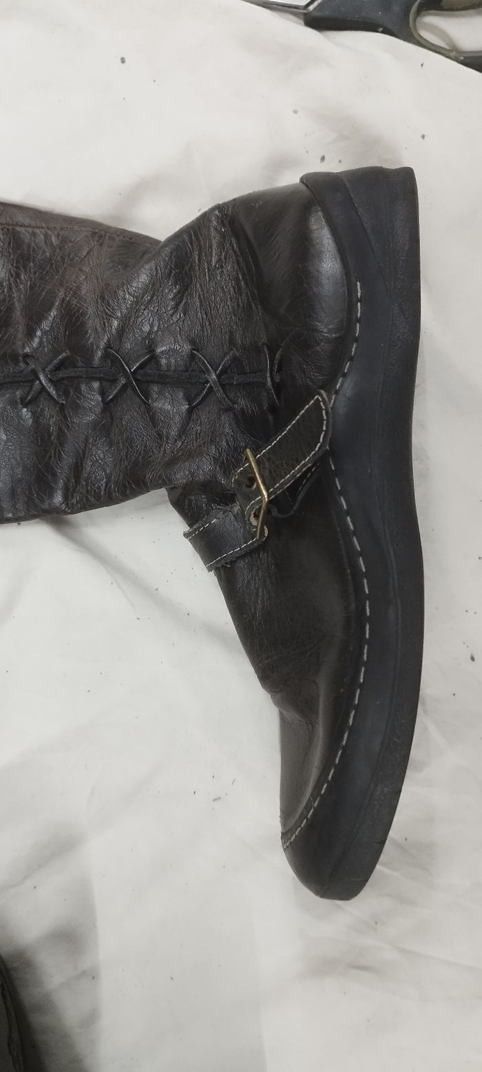 Bottes marron fourrées 36 - photo numéro 3