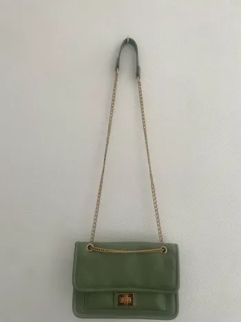 Sac vert simili cuir