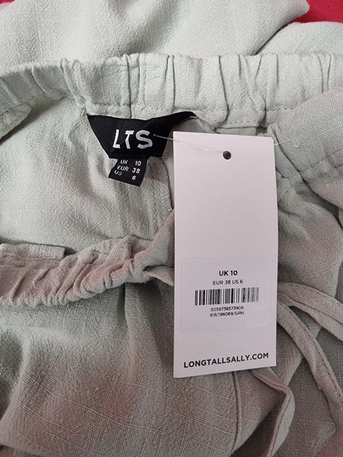 Long Tall Sally pantalon court vert sauge * taille 38 * - photo numéro 4