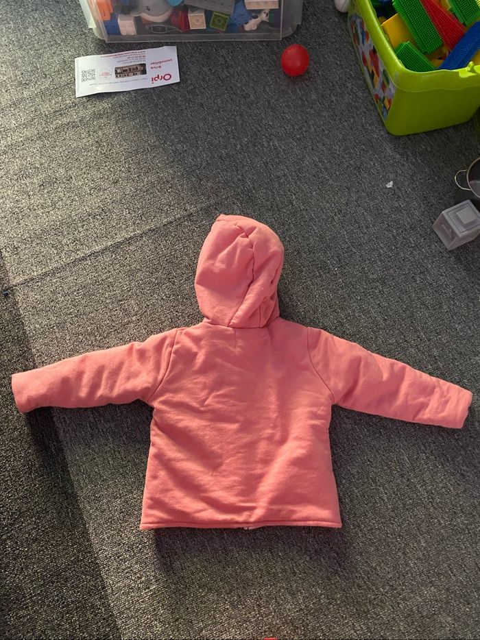 Veste fille rose 6 mois - photo numéro 2