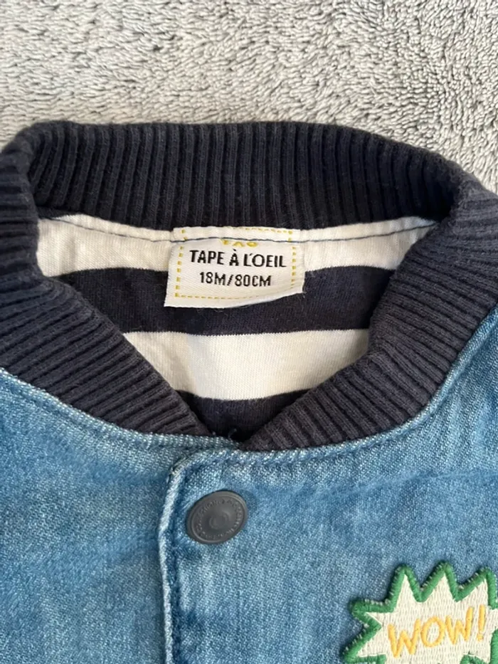 Veste en jean, 18 mois, TAO - photo numéro 2