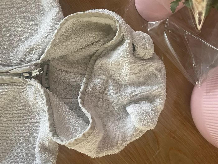 Peignoir de bain Blanc 24 mois - photo numéro 3