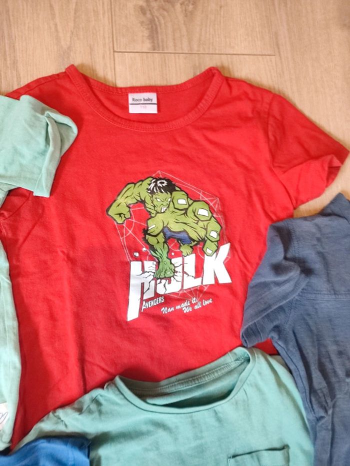 Lot 5 t shirt - photo numéro 4