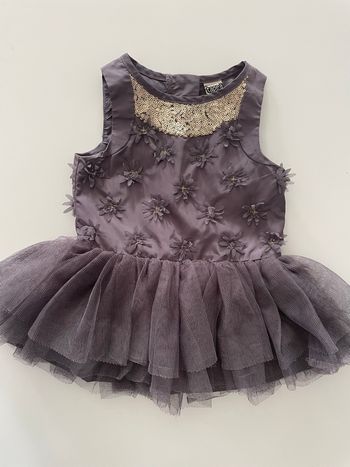 Robe de fête bébé fille 