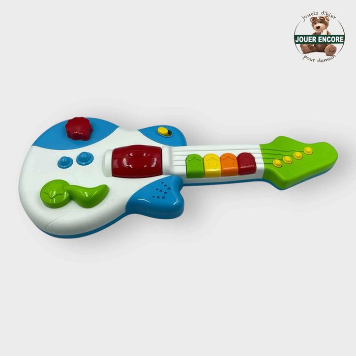Guitare d'Éveil Musical Bébé – Instrument Multisons avec Piano Intégré - photo numéro 2