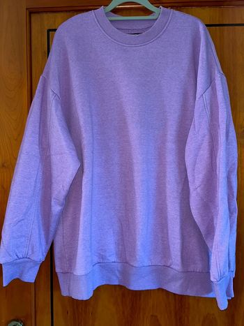 Sweat-shirt lilas 40 Bershka