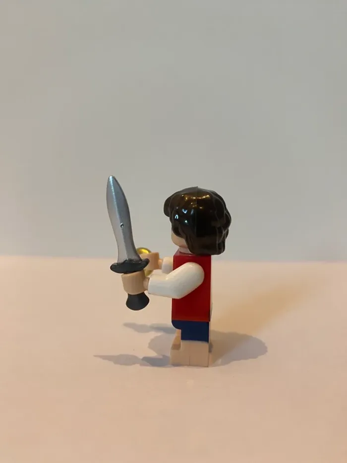 Figurine type lego Frodon et l’anneau de pouvoir. le seigneur des anneaux/Hobbit - photo numéro 2