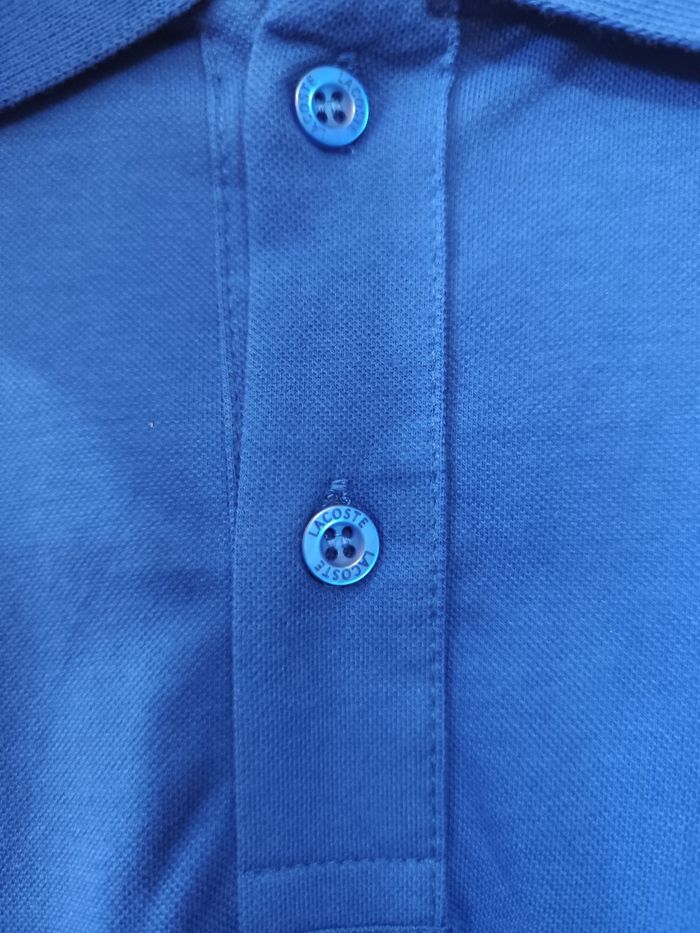 Polo Lacoste Bleu roi ✅ - photo numéro 2