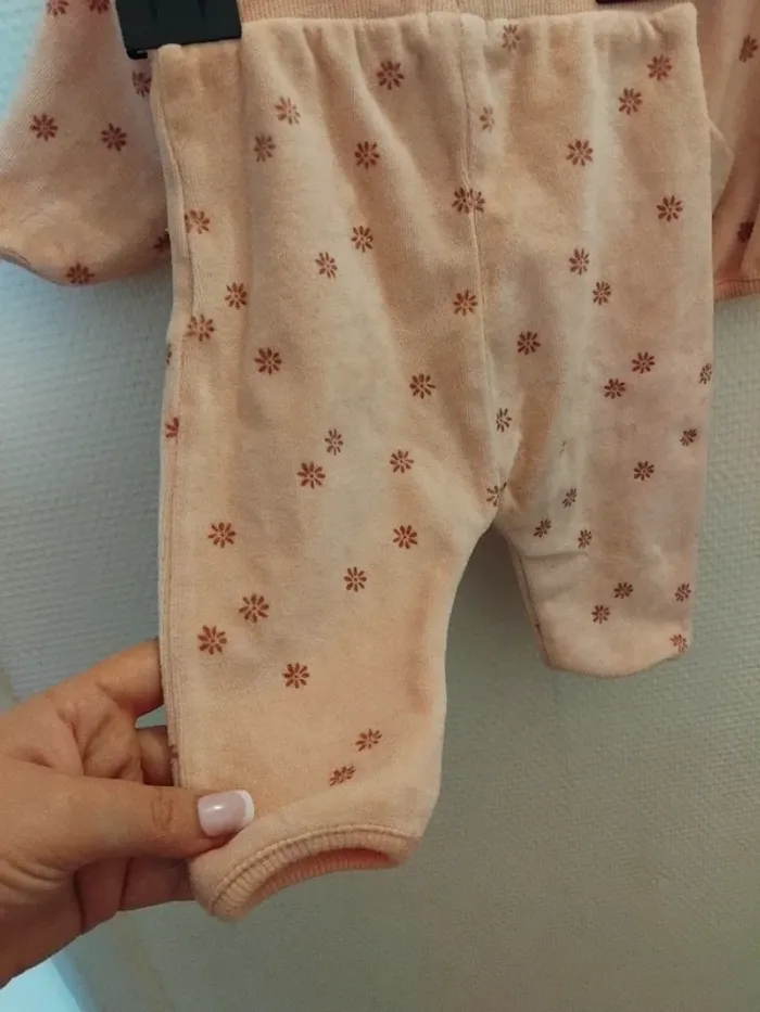 Ensemble fille 6mois veste + pantalon - photo numéro 2