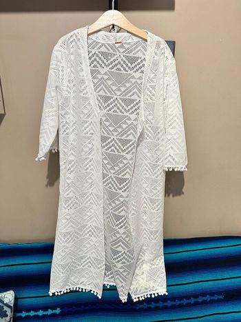 Kimono blanc  fille 6-7 ans