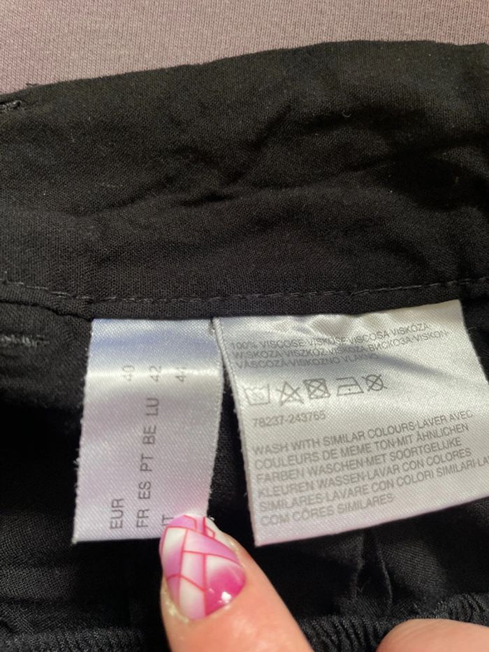 Pantalon noir fluide 42 - photo numéro 7