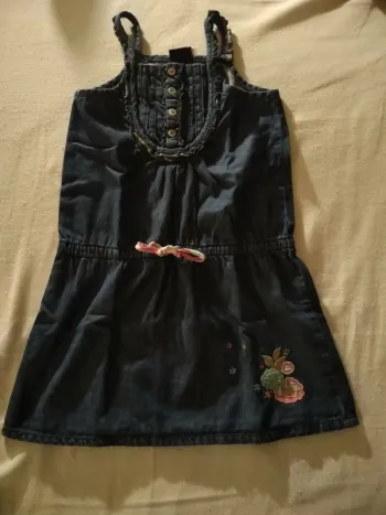Robe Fille Jean Sergent major