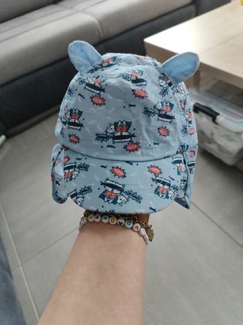 Casquette avec protège nuque