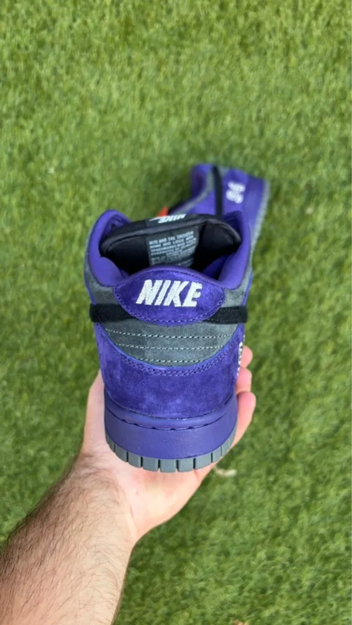 Nike sb dunk low supreme 94 ink purple - photo numéro 5