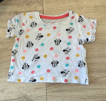 T-shirt Minnie 0-3 mois
