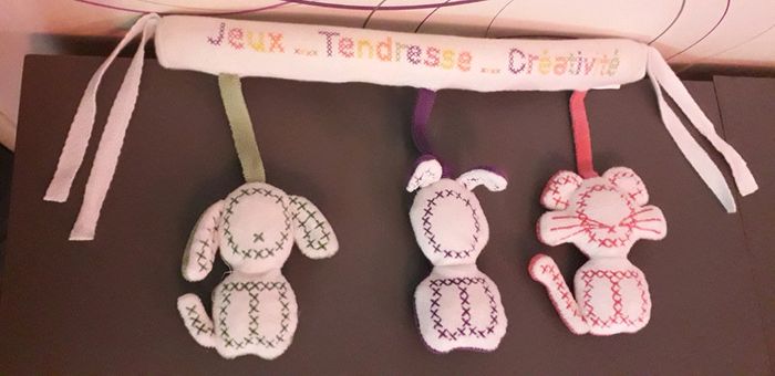 Barre d'activités. Jouets d'éveil. Obaibi. Mixte. Multicolore. - photo numéro 4