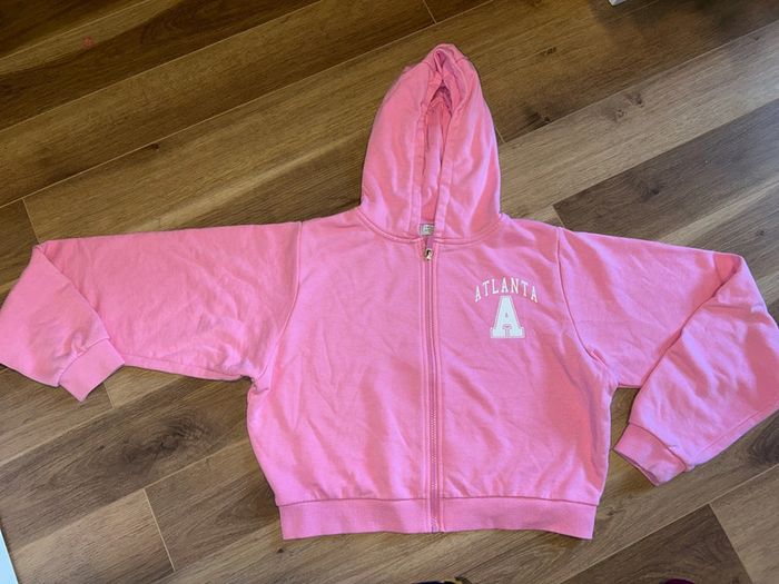Veste à capuche rose fluo Atlanta Primark