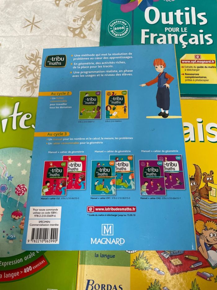 Manuels scolaires CE1 Mathématiques et français - photo numéro 3
