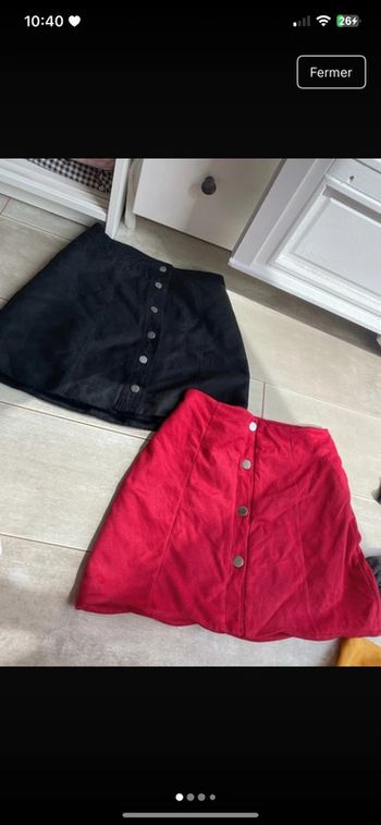 Lot de 2 jupes xs