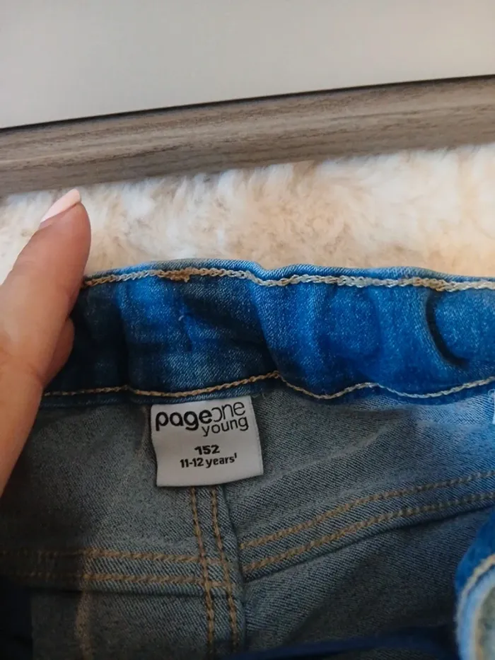 jeans fille 11/12ans - photo numéro 3