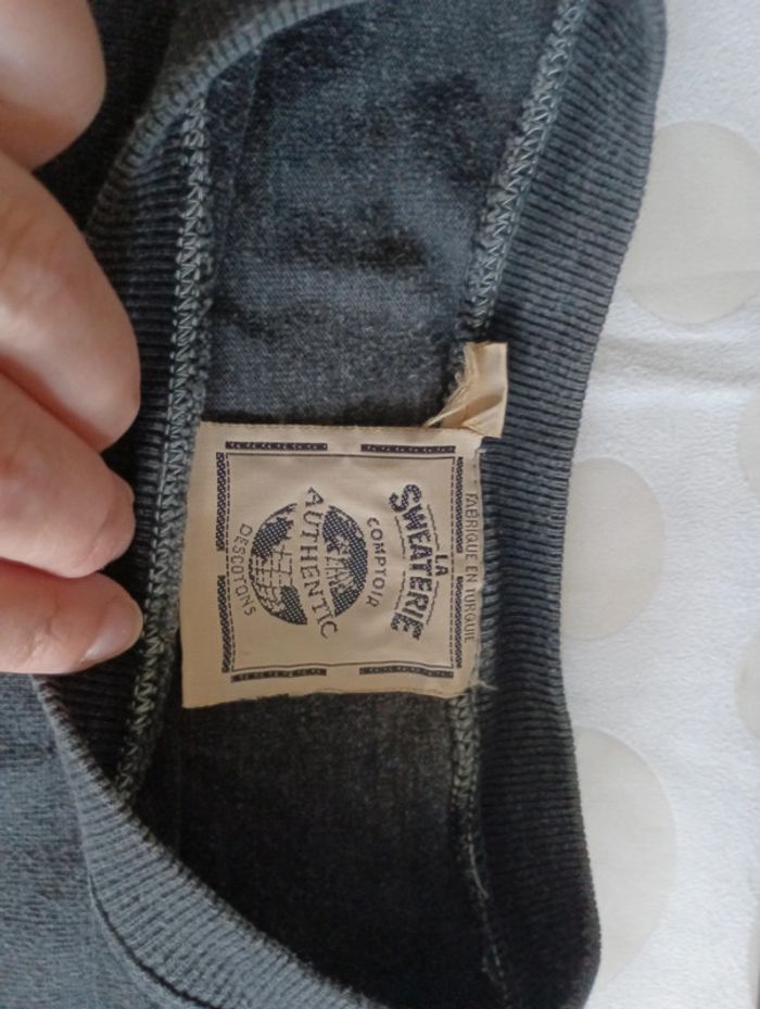 Tee shirt manches courtes marinière femme La Sweaterie Comptoir des cotons taille XL rétro vintage - photo numéro 5