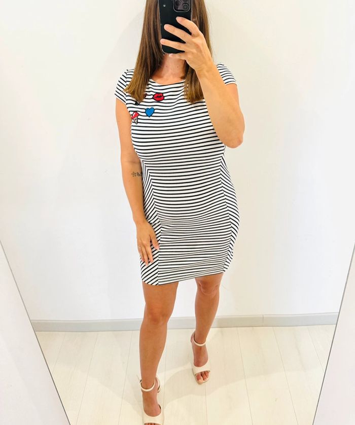 🌸Robe Naf Naf - rayures - style marinière 🌸