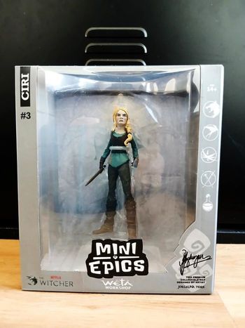  Figurine Mini Epics Ciri of Cintra The Witcher Netflix Weta Workshop 15 cm