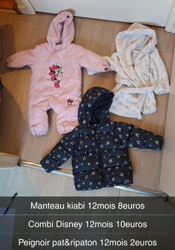 Lot 12mois fille