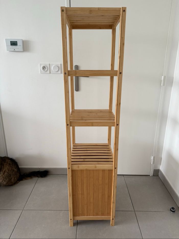 Meuble de rangement / colonne de salle de bain Maison du monde en bois - photo numéro 4