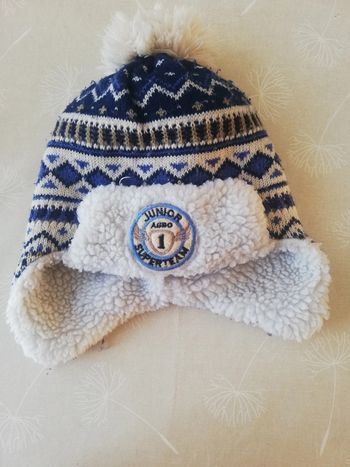 Bonnet fourré polaire 4/6 ans