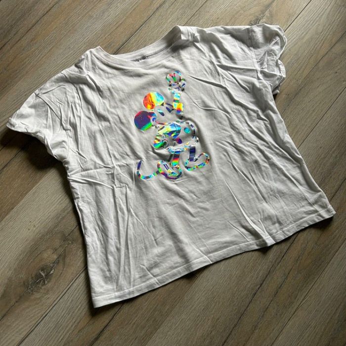 T-shirt blanc Mickey