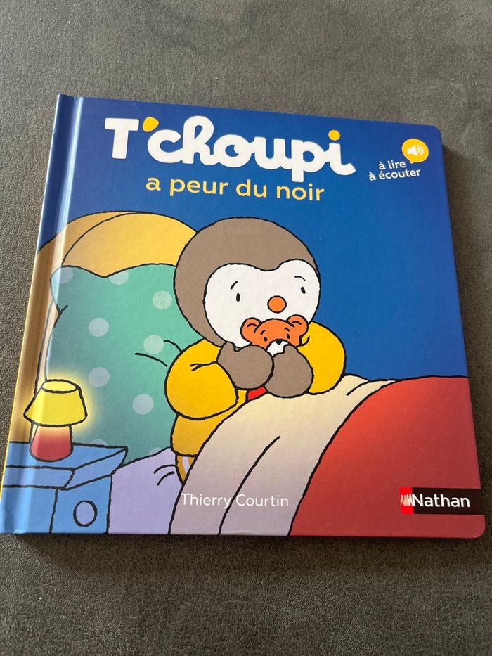 Livre tchoupi t’choupi à peur du noir - photo numéro 1