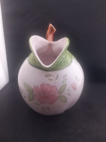 Pichet original avec fleurs 🌸 