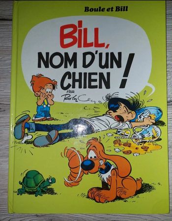 Bande dessinée Bill nom d'un chien !
