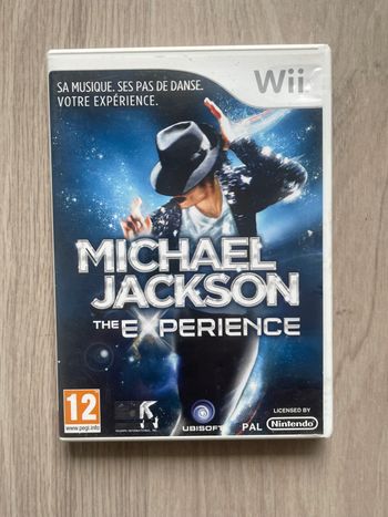 Jeu pour Nintendo Wii, Michael Jackson, the experience, en français.