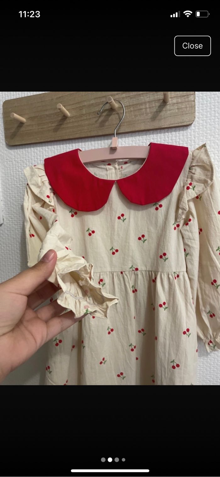robe à manches longues pour filles - photo numéro 2