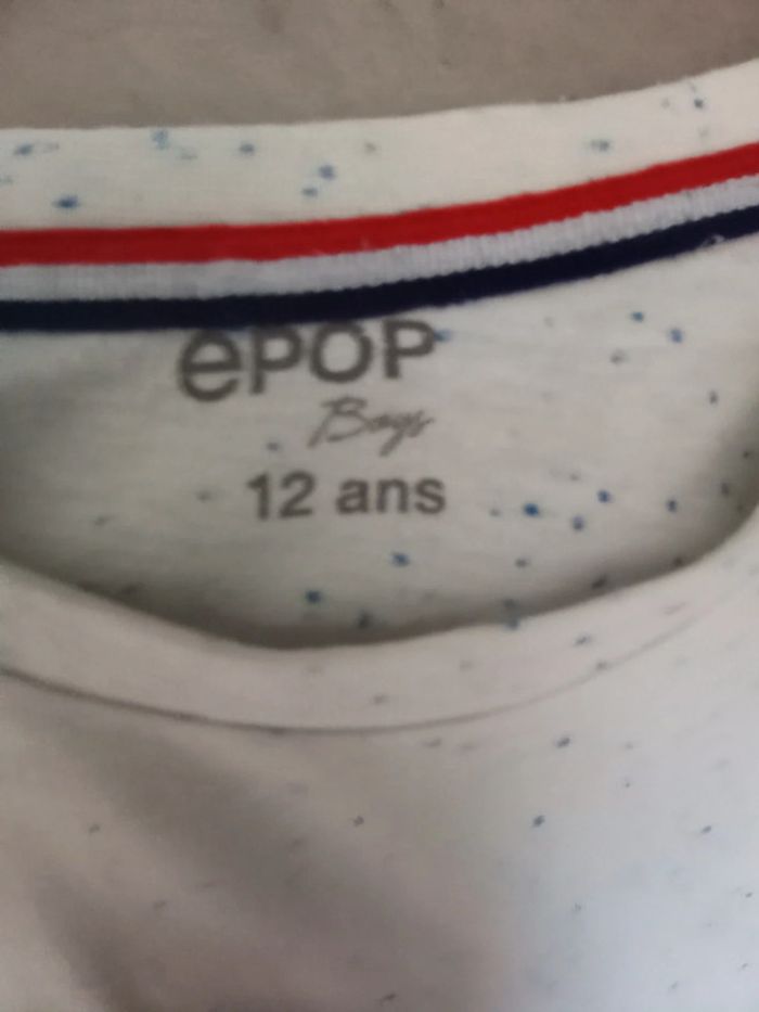 Tee-shirt manches longues epop 12 ans garçon - photo numéro 3