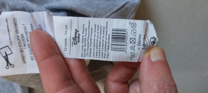 Tshirt manche longue Minnie 12 mois - photo numéro 6