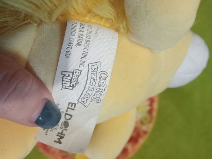 Peluche hérisson pizza - photo numéro 5