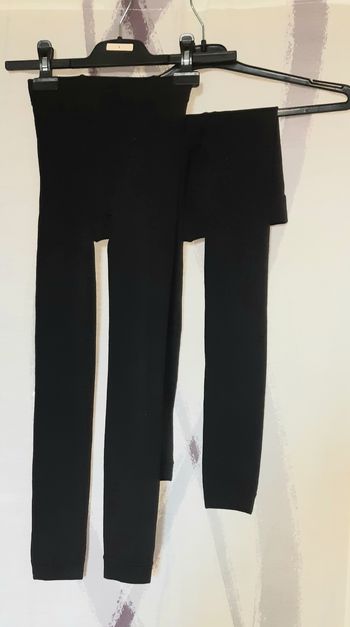 2 collants sans pieds fille Taille 10-12 Zeeman